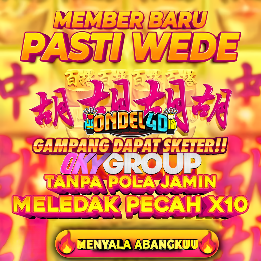 Member Baru Pasti Wede Ondel4d Gampang Dapat Sketer!!!